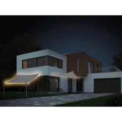 LED-Sonnensegel Belvedere Dreieckig Grau -Outdoor Schirm Verkauf 007873251757 AB01 250919 L