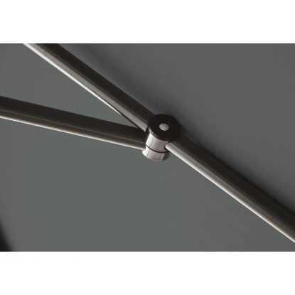 Ampelschirm Peoria 300 Cm X 300 Cm Anthrazit Mit Kurbel 8 Ampelschirm Peoria 300 Cm X 300 Cm Anthrazit Mit Kurbel – Bild 6