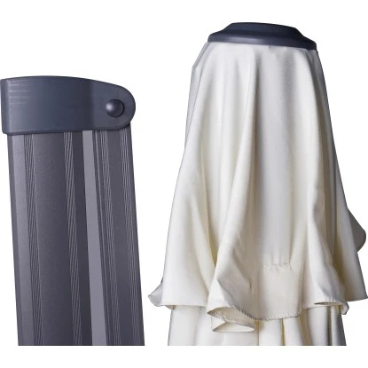 Ampelschirm Mendota Ø 300 Cm Ecru Mit Kurbelmechanik 9 Ampelschirm Mendota Ø 300 Cm Ecru Mit Kurbelmechanik – Bild 7