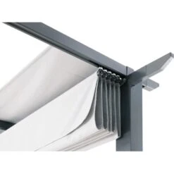 Pavillon Valleton Anthrazit 300 Cm X 400 Cm -Outdoor Schirm Verkauf 048126615810 CU02 100820 L