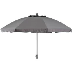 Siena Garden Marktschirm Tropico Ø 200 Cm Grau Mit Push-Up Mechanik -Outdoor Schirm Verkauf 0 1346 560624 mittelstoc 2