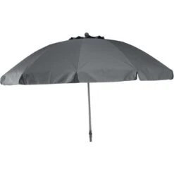 Siena Garden Marktschirm Tropico Ø 200 Cm Grau Mit Push-Up Mechanik -Outdoor Schirm Verkauf 0 1346 560624 mittelstoc 9