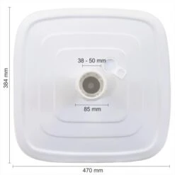 PE-Schirmständer Ca. 45 Liter Weiß -Outdoor Schirm Verkauf 1032499 85601 3