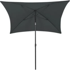 Siena Garden Marktschirm City 180 Cm X 180 Cm Grau Mit Schieber -Outdoor Schirm Verkauf 1240753 1346 L32210 8