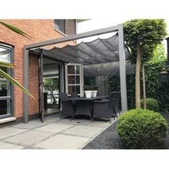 Nesling Falt-Sonnensegel Coolfit Grau 290 Cm X 400 Cm -Outdoor Schirm Verkauf 1241660 1346 J16810 3