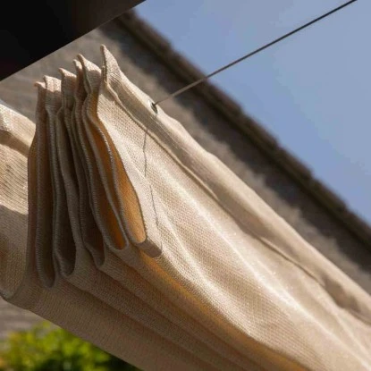 Nesling Falt-Sonnensegel Coolfit Weiß 290 Cm X 500 Cm 12 Nesling Falt-Sonnensegel Coolfit Weiß 290 Cm X 500 Cm – Bild 10