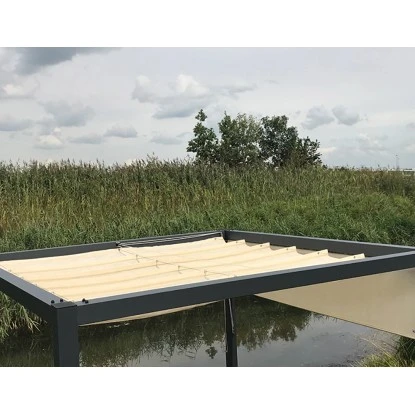 Nesling Falt-Sonnensegel Coolfit Weiß 290 Cm X 500 Cm 5 Nesling Falt-Sonnensegel Coolfit Weiß 290 Cm X 500 Cm – Bild 3