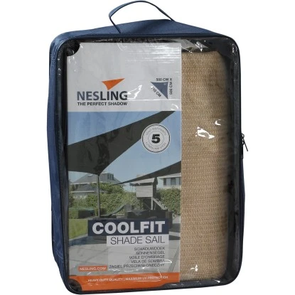Nesling Sonnensegel Coolfit Natur 500 Cm X 500 Cm X 710 Cm 3 Nesling Sonnensegel Coolfit Natur 500 Cm X 500 Cm X 710 Cm