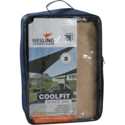 Nesling Sonnensegel Coolfit Natur 500 Cm X 500 Cm X 710 Cm 15 Nesling Sonnensegel Coolfit Natur 500 Cm X 500 Cm X 710 Cm -Outdoor Schirm Verkauf 1242007 1346 H17243 3
