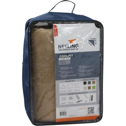 Nesling Sonnensegel Coolfit Natur 500 Cm X 500 Cm X 710 Cm 6 Nesling Sonnensegel Coolfit Natur 500 Cm X 500 Cm X 710 Cm – Bild 4