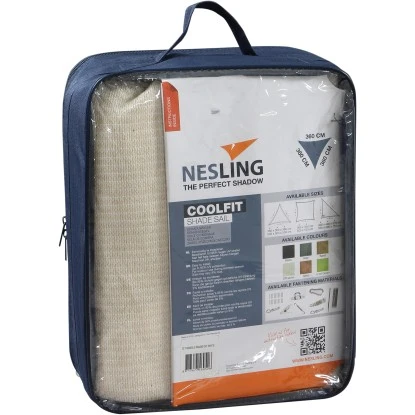 Nesling Sonnensegel Coolfit Weiß 360 Cm X 360 Cm X 360 Cm 6 Nesling Sonnensegel Coolfit Weiß 360 Cm X 360 Cm X 360 Cm – Bild 4