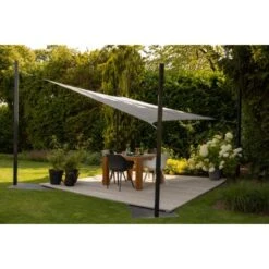 Nesling Sonnensegel Coolfit Grau 360 Cm X 360 Cm -Outdoor Schirm Verkauf 1242106 1346 H17247 5