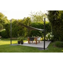 Nesling Sonnensegel Coolfit Grau 360 Cm X 360 Cm -Outdoor Schirm Verkauf 1242106 1346 H17247 6