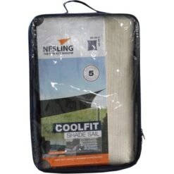 Nesling Sonnensegel Coolfit Weiß 300 Cm X 400 Cm