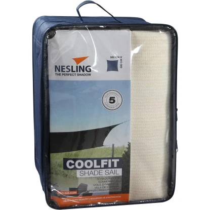 Nesling Sonnensegel Coolfit Weiß 500 Cm X 500 Cm 3 Nesling Sonnensegel Coolfit Weiß 500 Cm X 500 Cm
