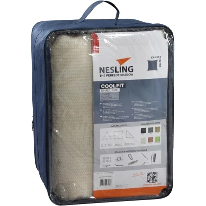 Nesling Sonnensegel Coolfit Weiß 500 Cm X 500 Cm 4 Nesling Sonnensegel Coolfit Weiß 500 Cm X 500 Cm – Bild 2