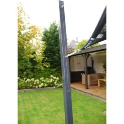 Nesling Pfosten Shade Sail Anthrazit 250 Cm -Outdoor Schirm Verkauf 1243708 1346 H17271 4