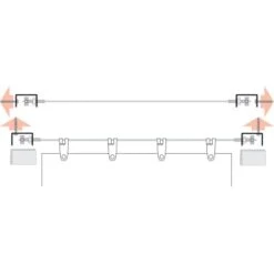 Floracord Bausatz Seilspanntechnik Universal Chrom -Outdoor Schirm Verkauf 127957 4267 uni chrom 5