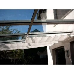 Floracord Vierecksonnensegel Weiß 330 Cm X 96 Cm