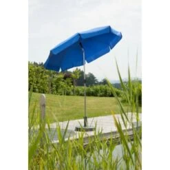 Schneider Sonnenschirm Locarno Royalblau Ø 200 Cm -Outdoor Schirm Verkauf 144012 2630 6