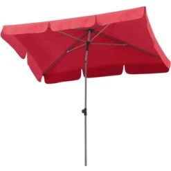Schneider Sonnenschirm Locarno Rot 180 Cm X 120 Cm -Outdoor Schirm Verkauf 144016 2630 1