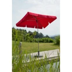 Schneider Sonnenschirm Locarno Rot 180 Cm X 120 Cm -Outdoor Schirm Verkauf 144016 2630 6