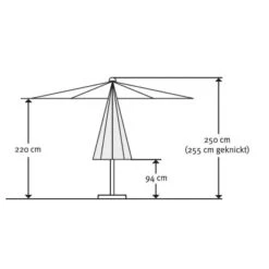 Schneider Schirme Balkonschirm Tunis 150 Cm X 270 Cm Anthrazit 14 Schneider Schirme Balkonschirm Tunis 150 Cm X 270 Cm Anthrazit -Outdoor Schirm Verkauf 144019 2630 7