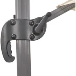 Schneider Schirme Ampelschirm Rhodos Ø 350 Cm Bordeaux Mit Kurbelmechanik -Outdoor Schirm Verkauf 144054 2630 4