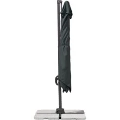 Schneider Ampelschirm Rhodos Junior270 Cm X 270 Cm Anthrazit Mit Kurbelmechani -Outdoor Schirm Verkauf 144100 2630 2