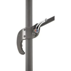 Schneider Ampelschirm Rhodos Junior270 Cm X 270 Cm Anthrazit Mit Kurbelmechani -Outdoor Schirm Verkauf 144100 2630 5