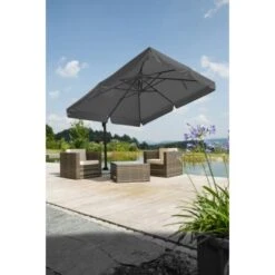 Schneider Schirme Ampelschirm Rhodos 300 Cm X 356 Cm Anthrazit 15 Schneider Schirme Ampelschirm Rhodos 300 Cm X 356 Cm Anthrazit -Outdoor Schirm Verkauf 144140 2630 5