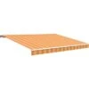 Wismar Gelenkarmmarkise Classic 600 Cm X 200 Cm Gelb-Orange -Outdoor Schirm Verkauf 146774 2354 S 01 6