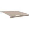 Wismar Gelenkarmmarkise Classic 400 Cm X 350 Cm Beige-Braun -Outdoor Schirm Verkauf 146786 3254 S 01