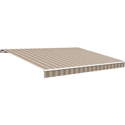 Wismar Gelenkarmmarkise Classic 400 Cm X 350 Cm Beige-Braun 3 Wismar Gelenkarmmarkise Classic 400 Cm X 350 Cm Beige-Braun