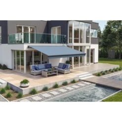 Wismar Teilhülsenmarkise 450 Cm X 350 Cm Blau-Grau 5 Wismar Teilhülsenmarkise 450 Cm X 350 Cm Blau-Grau -Outdoor Schirm Verkauf 148506 2354 AB 02