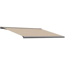 Wismar Kassettenmarkise S-Compact 550 Cm X 250 Cm Beige-Braun