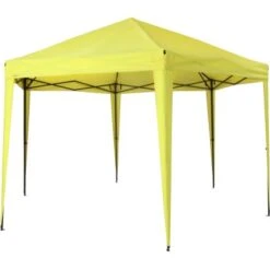 Tepro Faltpavillon Aruba 350 Cm X 400 Cm Lemon -Outdoor Schirm Verkauf 168777 2400 2