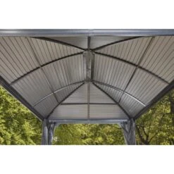 Sojag Aluminium-Pavillon Moreno 10 X 14 Anthrazit 298 Cm X 423 Cm X 283 Cm -Outdoor Schirm Verkauf 1741 sj04400 monaco10x14 4