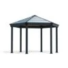 Palram - Canopia Gartenpavillon Roma 4.1 X 3.6 Anthrazit -Outdoor Schirm Verkauf 1931641 4695 2