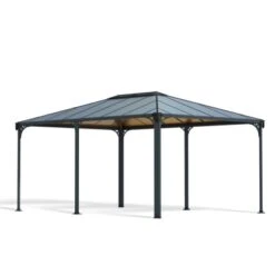 Palram - Canopia Gartenpavillon Martinique 3.6 X 5 Anthrazit -Outdoor Schirm Verkauf 1931815 4695 3
