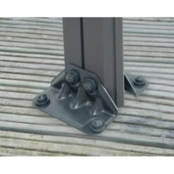 Palram - Canopia Gartenpavillon Palermo 3.6 X 3.6 Anthrazit -Outdoor Schirm Verkauf 1931914 4695 3