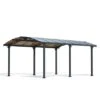 Palram - Canopia Pavillon Tuscon 3.6 X 5.1 Anthrazit -Outdoor Schirm Verkauf 1932243 4695 2