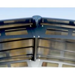 Palram - Canopia Pavillon Tuscon 3.6 X 5.1 Anthrazit -Outdoor Schirm Verkauf 1932243 4695 4