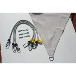 Floracord Dreiecksonnensegel Silbergrau 460 Cm X 460 Cm X 460 Cm 5 Floracord Dreiecksonnensegel Silbergrau 460 Cm X 460 Cm X 460 Cm -Outdoor Schirm Verkauf 2523 06770712 zubehoerbild