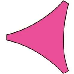 Perel Dreieck-Sonnensegel 360 Cm X 360 Cm Fuchsia -Outdoor Schirm Verkauf 288111 1717 4