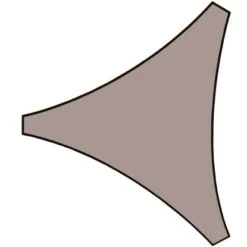 Perel Dreieck-Sonnensegel 360 Cm X 360 Cm Braun-Grau 9 Perel Dreieck-Sonnensegel 360 Cm X 360 Cm Braun-Grau -Outdoor Schirm Verkauf 288113 1717 4