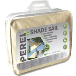 Perel Dreieck-Sonnensegel 500 Cm X 500 Cm Creme -Outdoor Schirm Verkauf 288114 1717 2