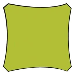 Perel Viereck-Sonnensegel 360 Cm X 360 Cm Limegrün -Outdoor Schirm Verkauf 288144 1717 4