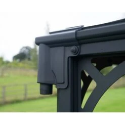 Palram - CanopiaMartinique 3 X 4.3 GartenPavillon Anthrazit Inkl. LED Set -Outdoor Schirm Verkauf 2971661 5