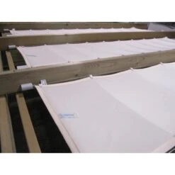 Floracord Sonnensegel Hell Elfenbein 220 Cm X 88 Cm Inkl. Laufhaken Und Stopper -Outdoor Schirm Verkauf 313386 picture 2